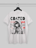 T-Shirt Oversize « Sweet Rebellion » – Coton Blanc