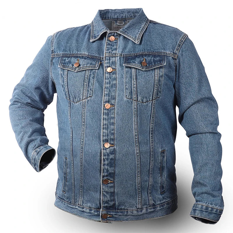 Veste Trucker Jean Oversize Bleu Clair – Homme & Femme