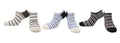 Chaussettes Invisibles Sans Couture Coton Écologique - Beige, Noir, Crème (3 paires)