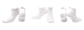 Socquettes France Coton Écologique - Blanc (3 paires)