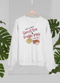 Sweat « Sweet Tea & Waffle Fries » – Molleton Blanc
