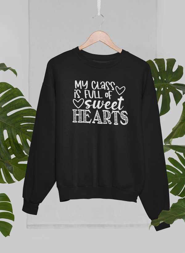 Sweat « My Class Is Full of Sweethearts » – Prof, Noir