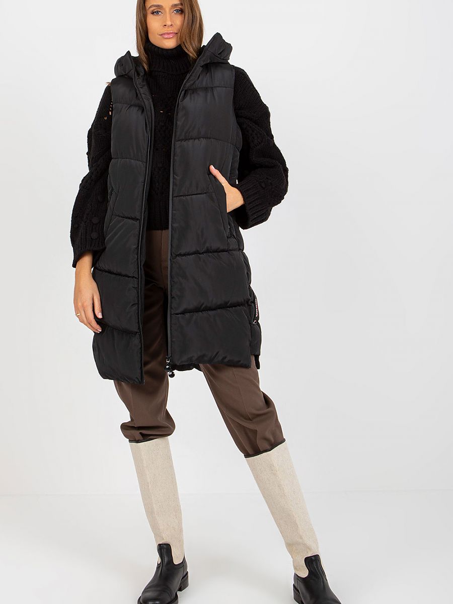 Gilet Sans Manches Matelassé NM – Capuche et Zip