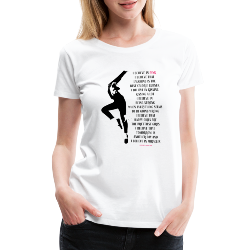 I Believe in Pink Quote t-shirt-4