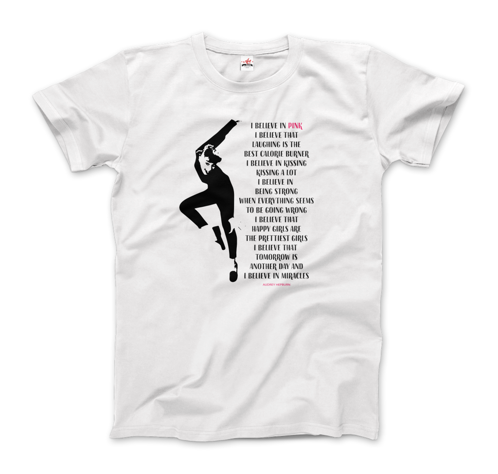 I Believe in Pink Quote t-shirt-5