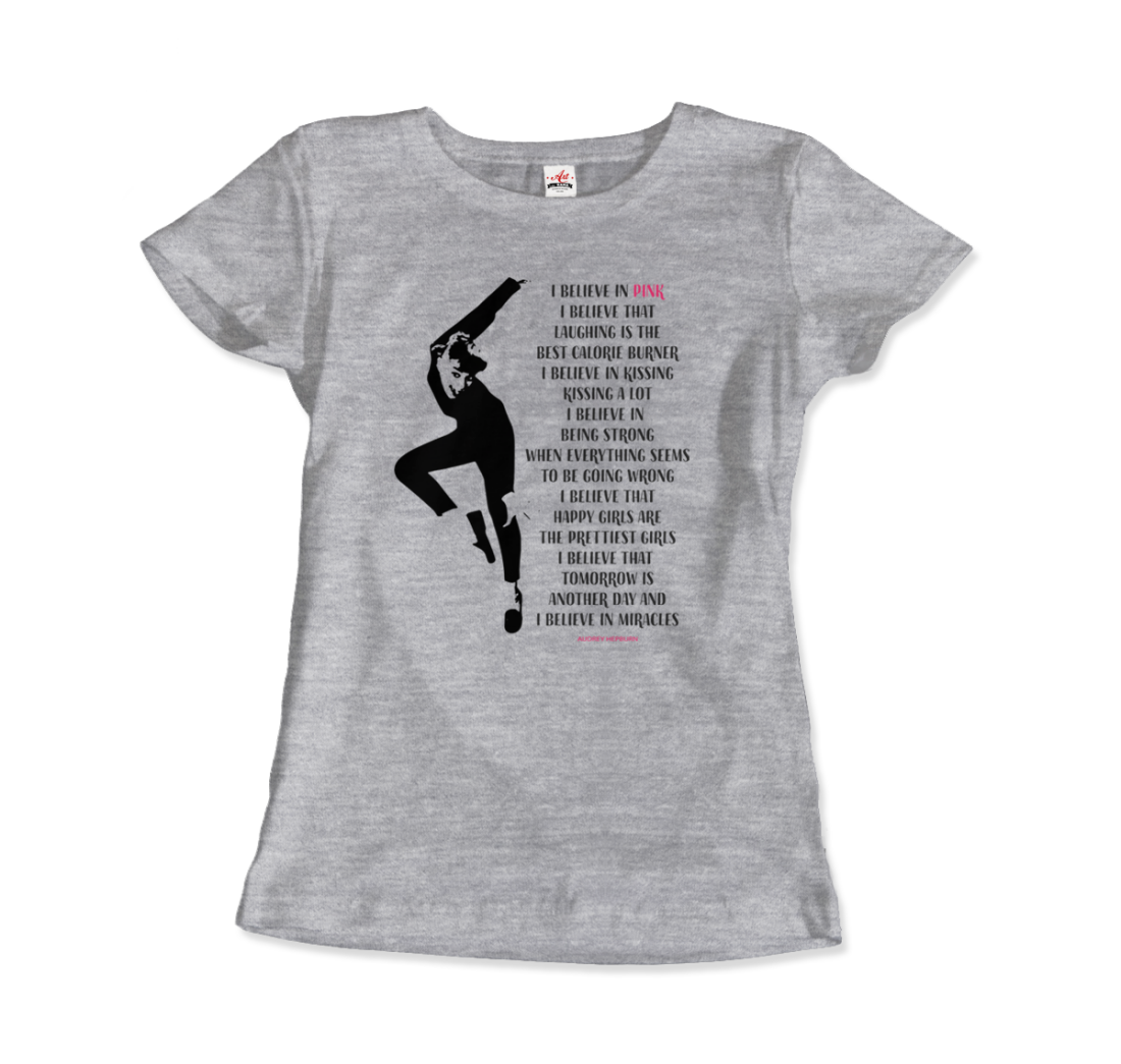 I Believe in Pink Quote t-shirt-9