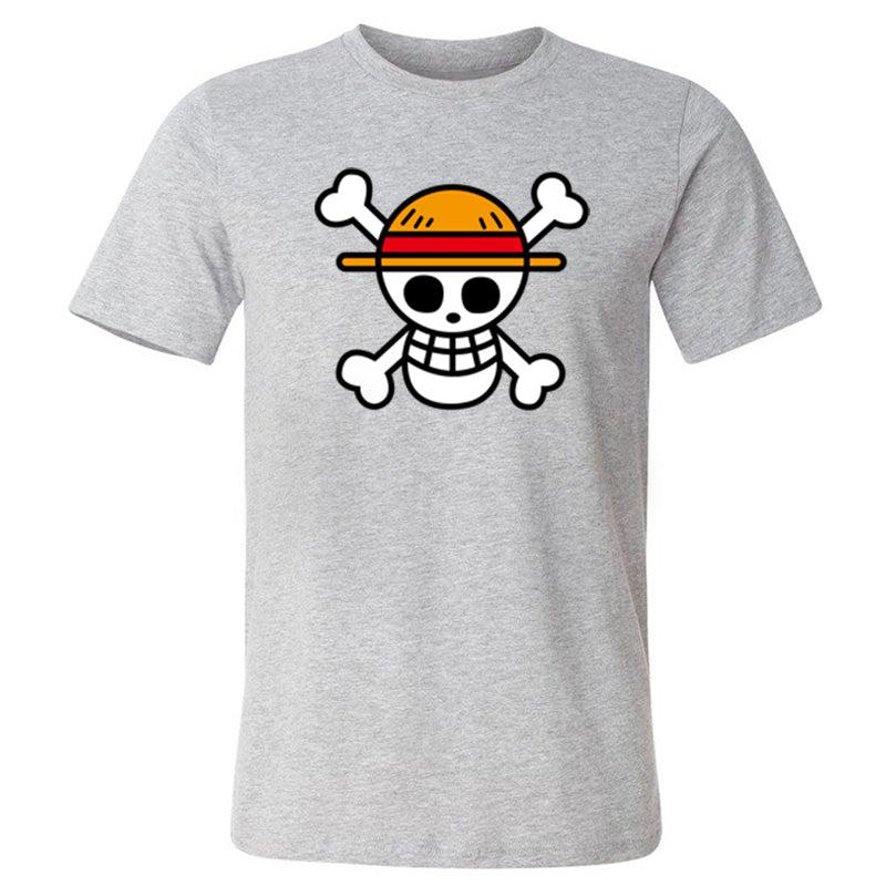 One Piece Mugiwara Flag Basic T-Shirt-3