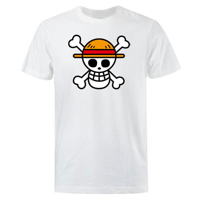 One Piece Mugiwara Flag Basic T-Shirt-2