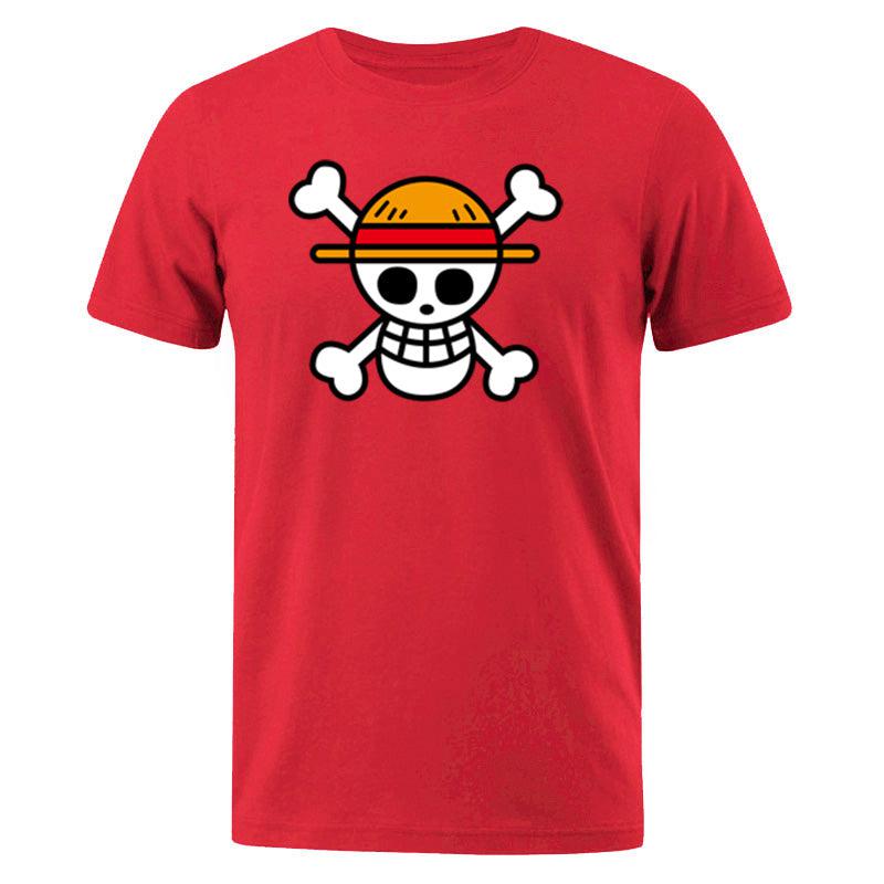 One Piece Mugiwara Flag Basic T-Shirt-4