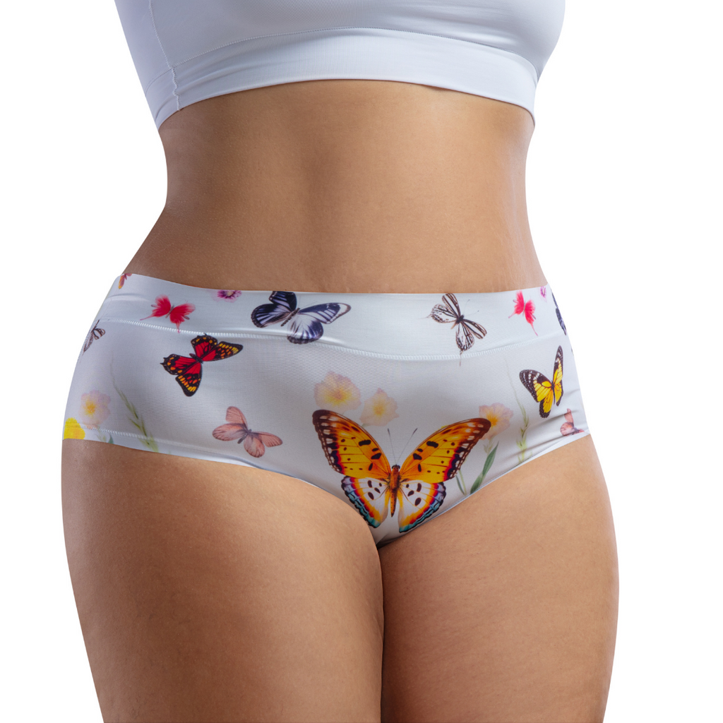Memème Women’s Ultra-Comfortable Butterfly– Bliss  - Queen Size Panties | Breathable Cotton Crotch, Stretchy Fit