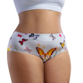 Memème Women’s Ultra-Comfortable Butterfly– Bliss  - Queen Size Panties | Breathable Cotton Crotch, Stretchy Fit